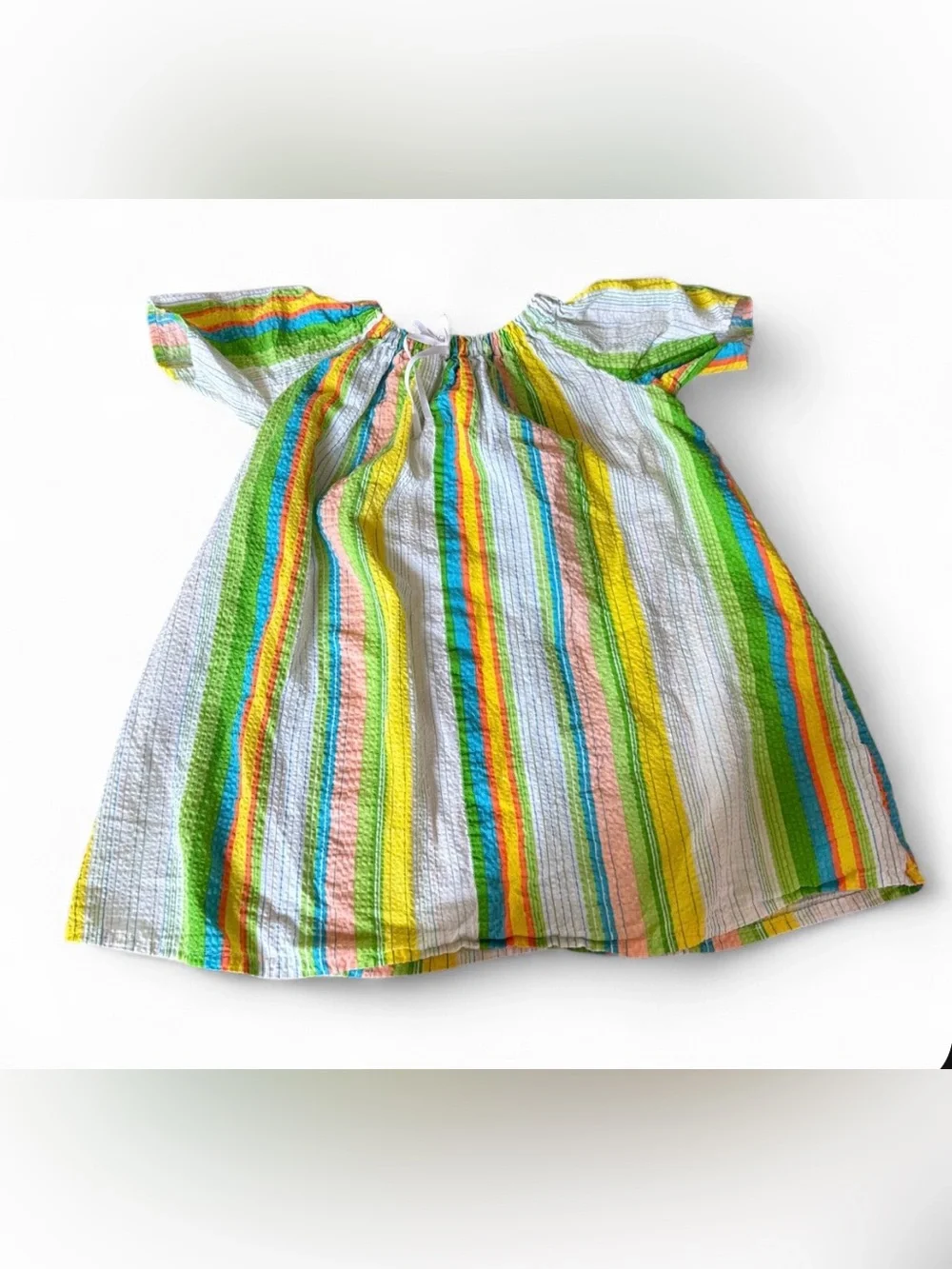 Bundle of four toddler 90s handmade cotton nightgowns/dresses.